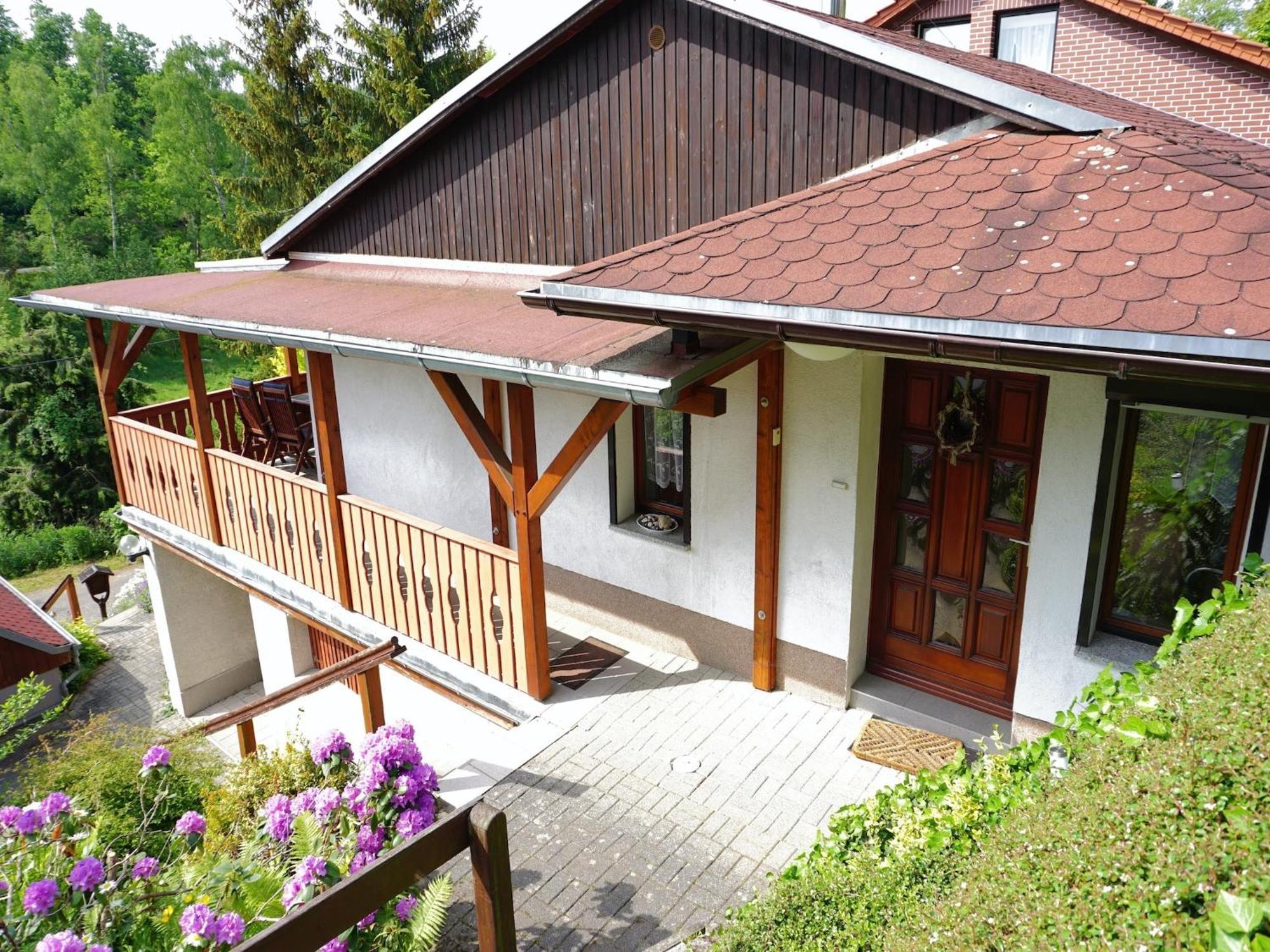Apartment In Guentersberge With Panoramic Views Harzgerode Exterior foto